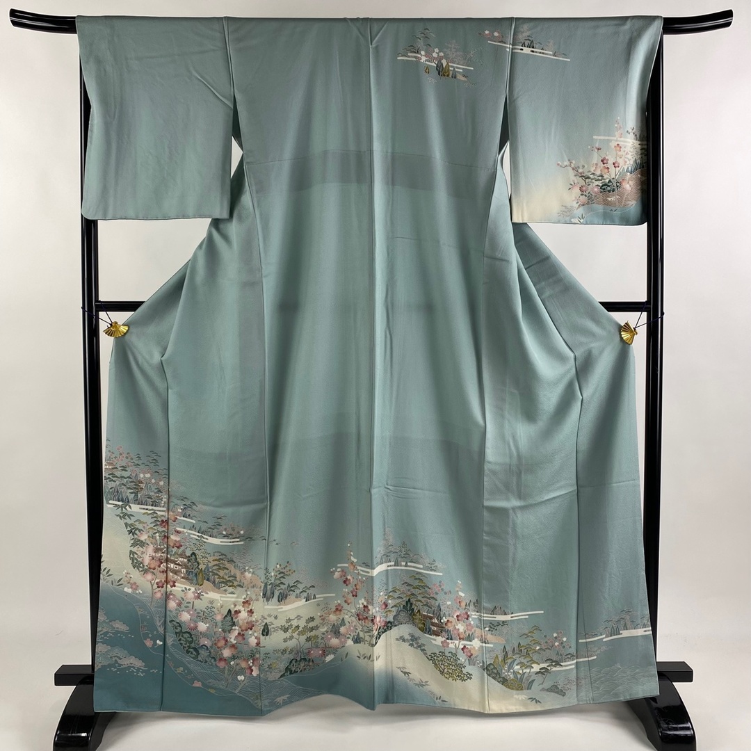 訪問着 身丈164cm 裄丈67cm 正絹 秀品 【中古】の通販 by バイセル ...