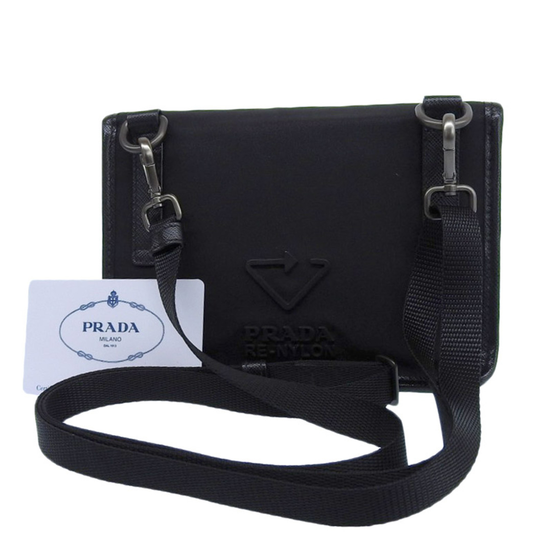 PRADA - プラダ PRADA ショルダーバッグ ナイロン/レザー PRADA - プラダ PRADA ショルダーバッグ ナイロン/レザー