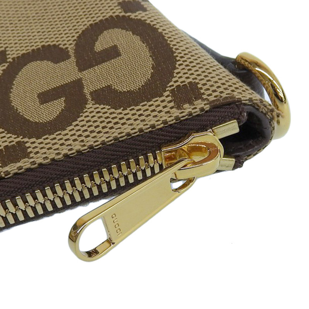 Gucci(グッチ)のグッチ GUCCI ショルダーバッグ メッセンジャーバッグ ジャンボGG キャンバス/レザー ベージュ 699130 中古 新入荷 GU0533 メンズのバッグ(メッセンジャーバッグ)の商品写真
