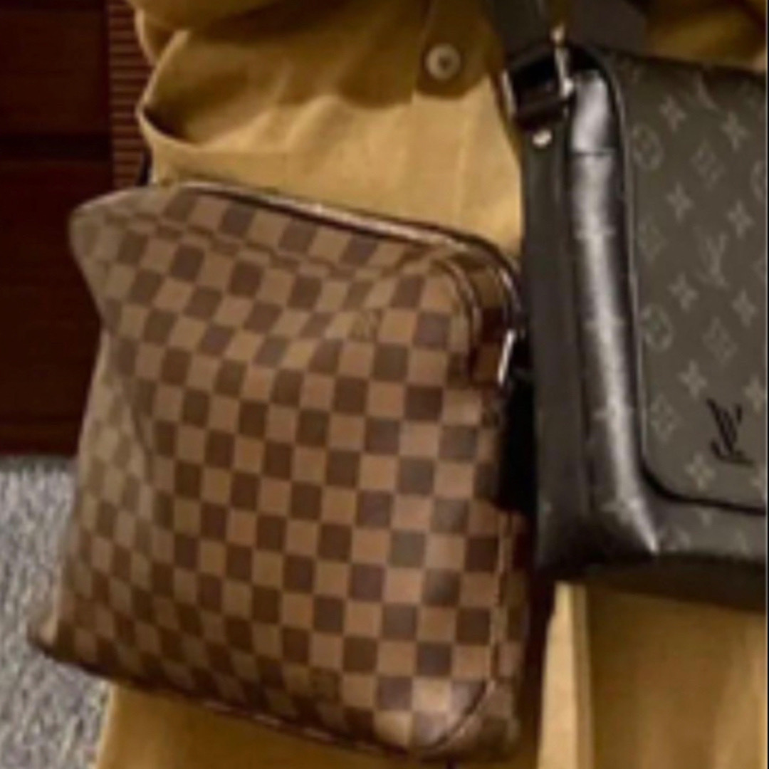 【 LOUIS・VUITTON 】ダミエ ショルダーバッグ 男性にも