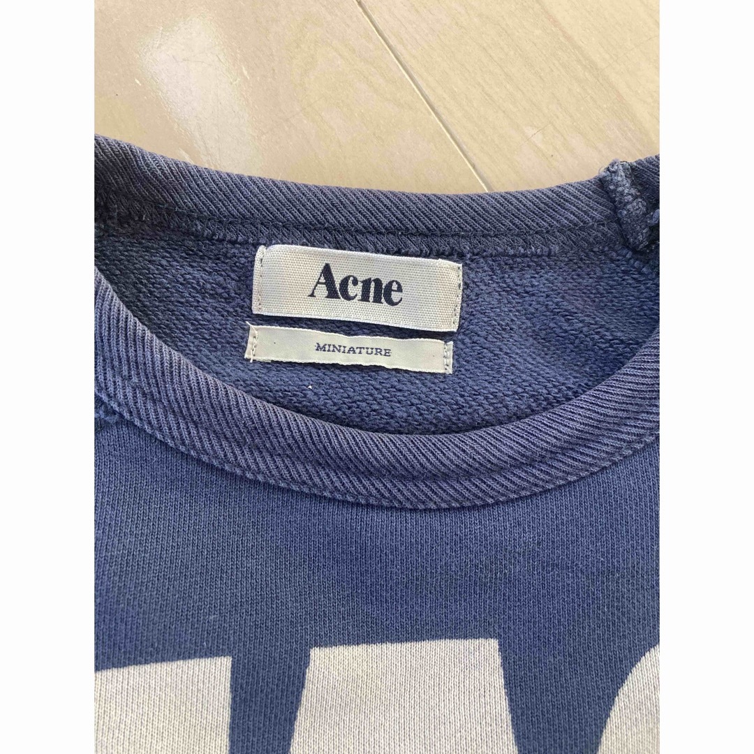 ACNE(アクネ)のAcne PEACE トレーナー　キッズサイズ3 キッズ/ベビー/マタニティのキッズ服男の子用(90cm~)(その他)の商品写真