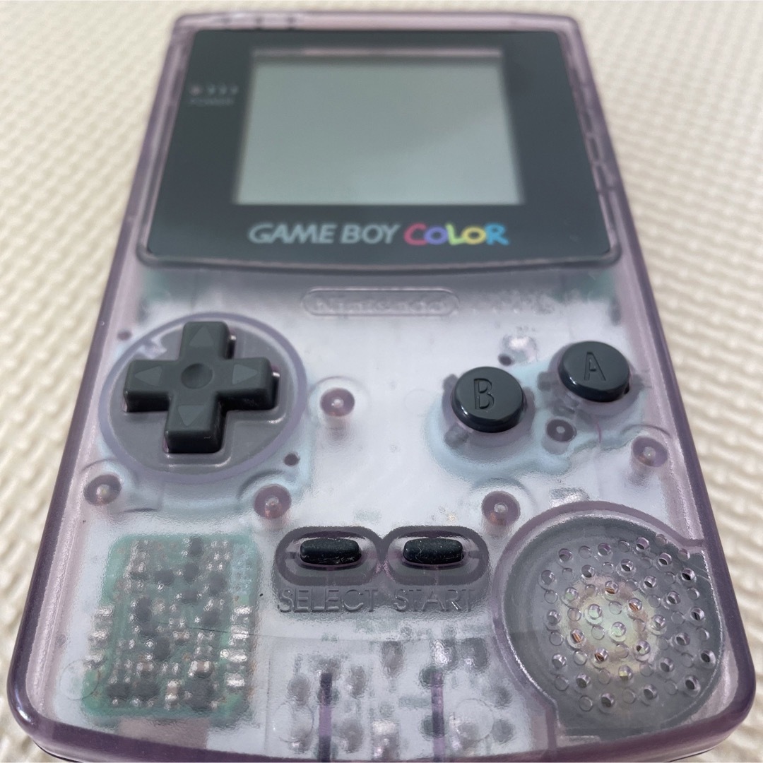ゲームボーイ - ゲームボーイカラークリアパープル➕ポケモン