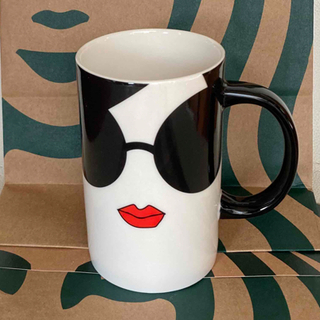 スターバックスコーヒー(Starbucks Coffee)のスタバ  アリス & オリビア スティシーフェイス マグカップ 新品 未使用(グラス/カップ)