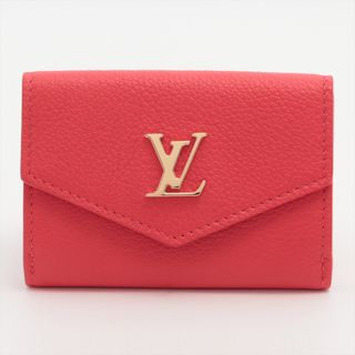 ルイヴィトン(LOUIS VUITTON)のヴィトン ポルトフォイユロックミニ   オレンジ レディース コンパクトウ(財布)