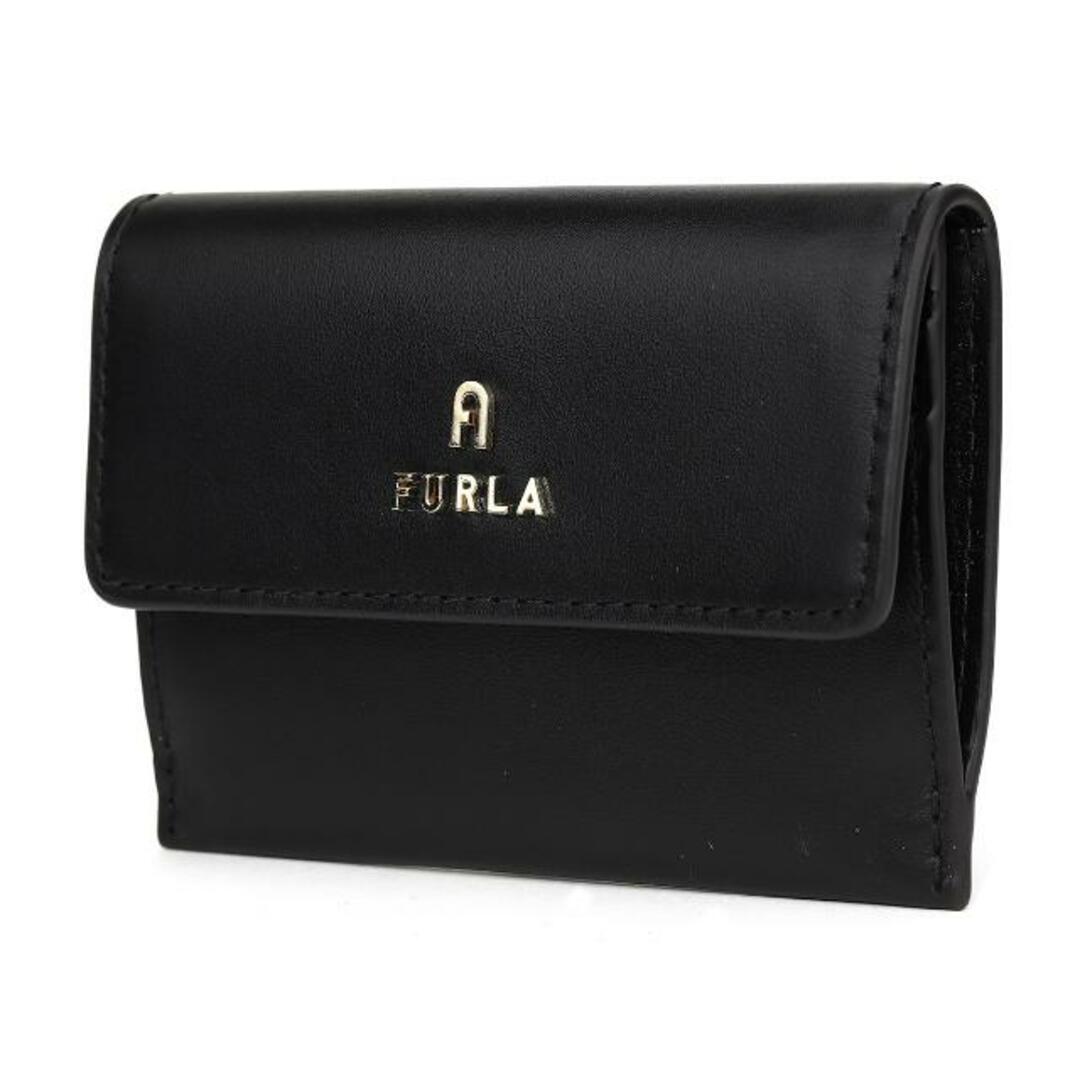 新品 フルラ FURLA カードケース カメリア CARD CASE ネロ