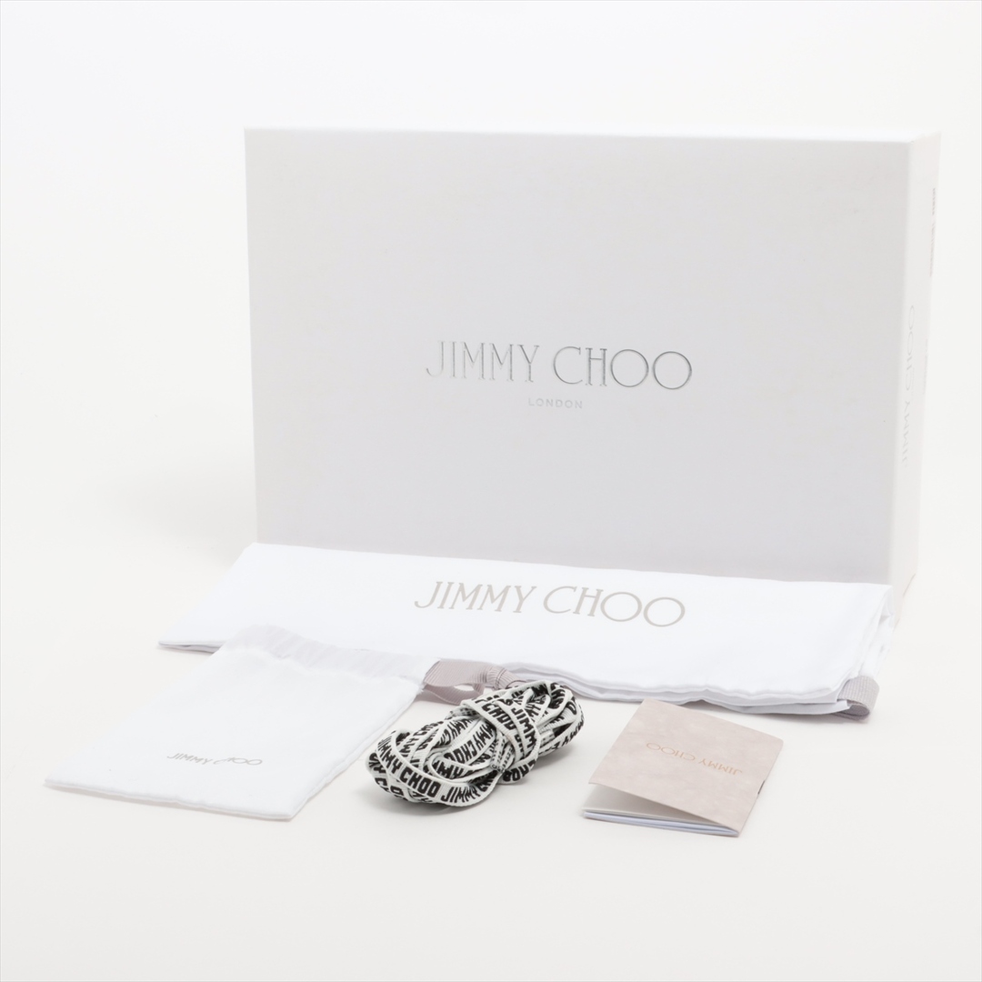 JIMMY CHOO(ジミーチュウ)のジミーチュウ  レザー 35 ホワイト レディース スニーカー レディースの靴/シューズ(スニーカー)の商品写真