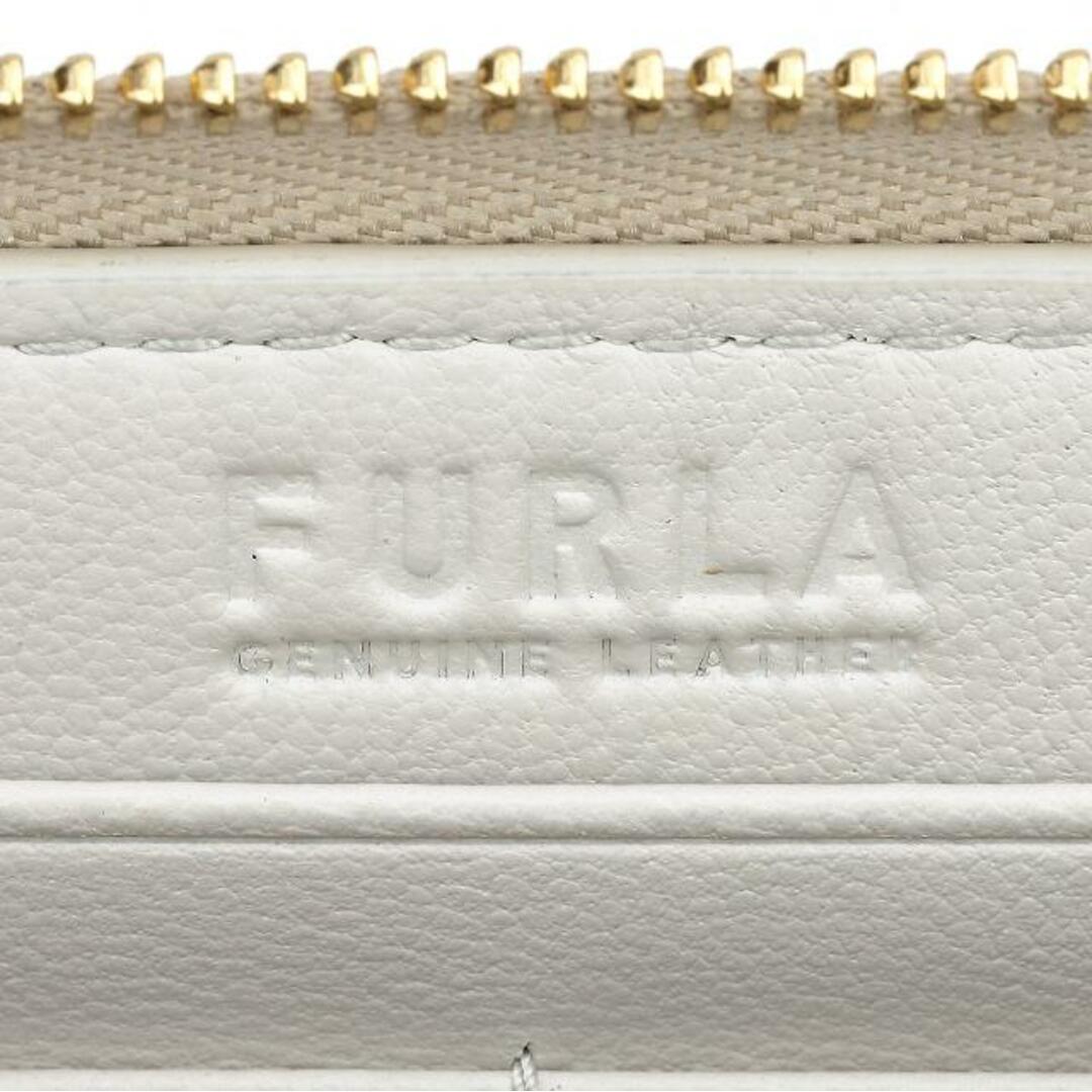 新品 フルラ FURLA 長財布 カメリア ジップアラウンド XL マシュマロ