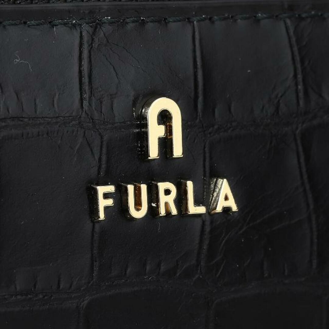 新品 フルラ FURLA 長財布 カメリア ジップアラウンド XL ネロ