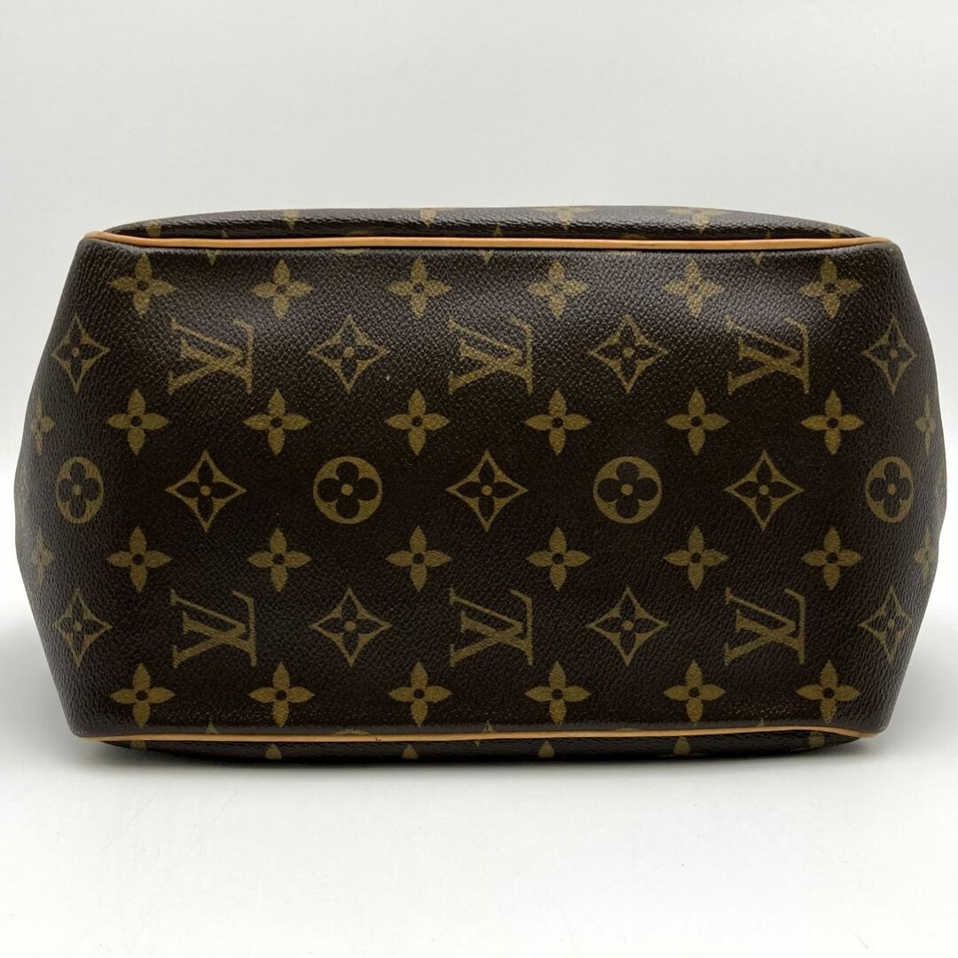 中美品 LOUIS VUITTON ルイ・ヴィトン バティニョール モノグラム トートバッグ ハンドバッグ ブラウン PVC レディース メンズ ファッション M51156 USED 4