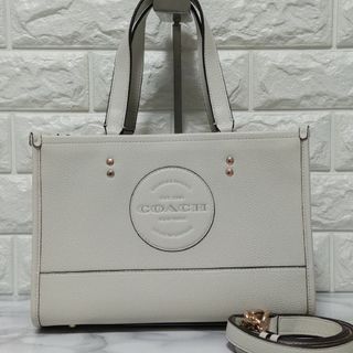 コーチ(COACH)のCOACH コーチ デンプシーキャリオール ショルダー ハンドバッグ チョーク(トートバッグ)