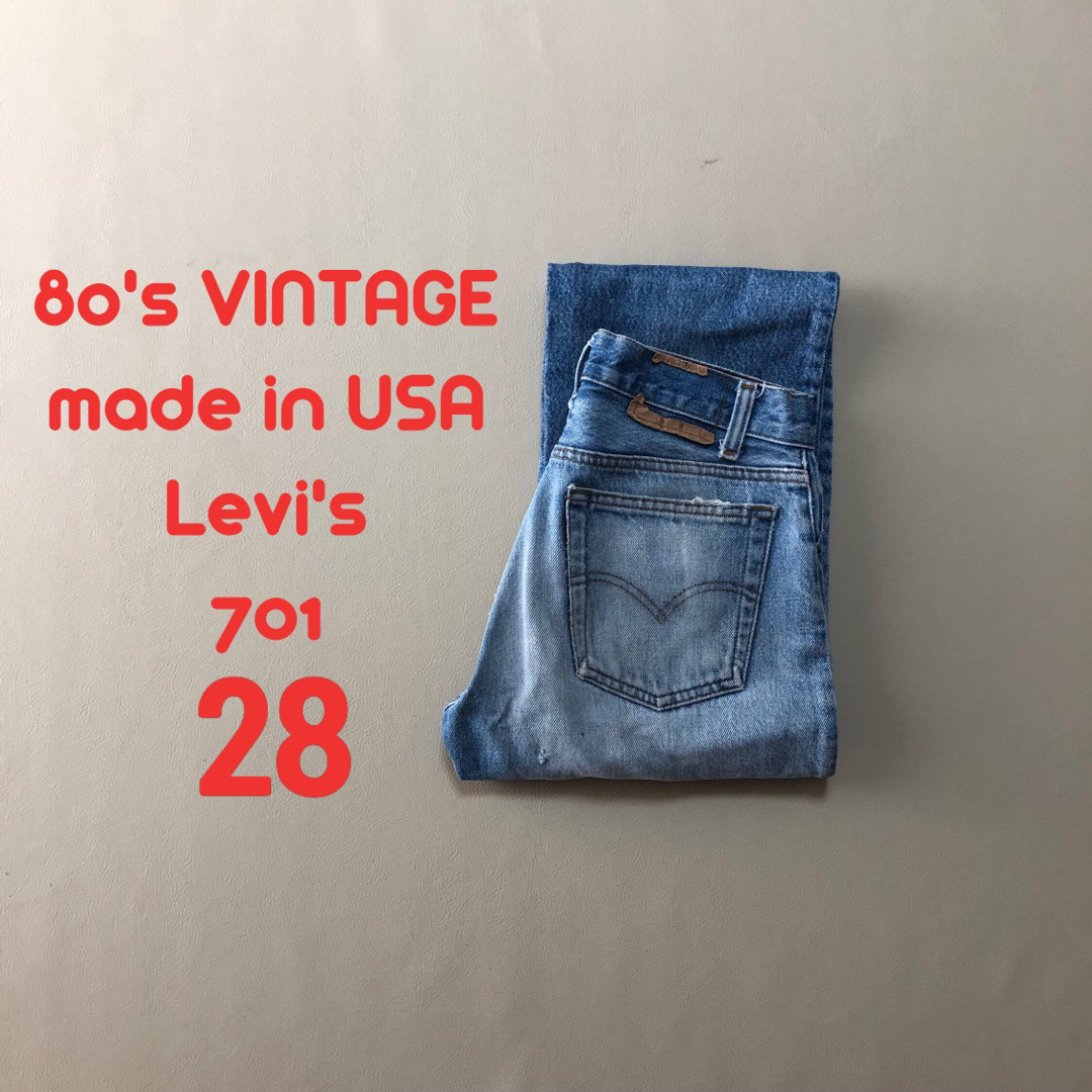 80's W28 LEVI'S  701 リーバイス 173