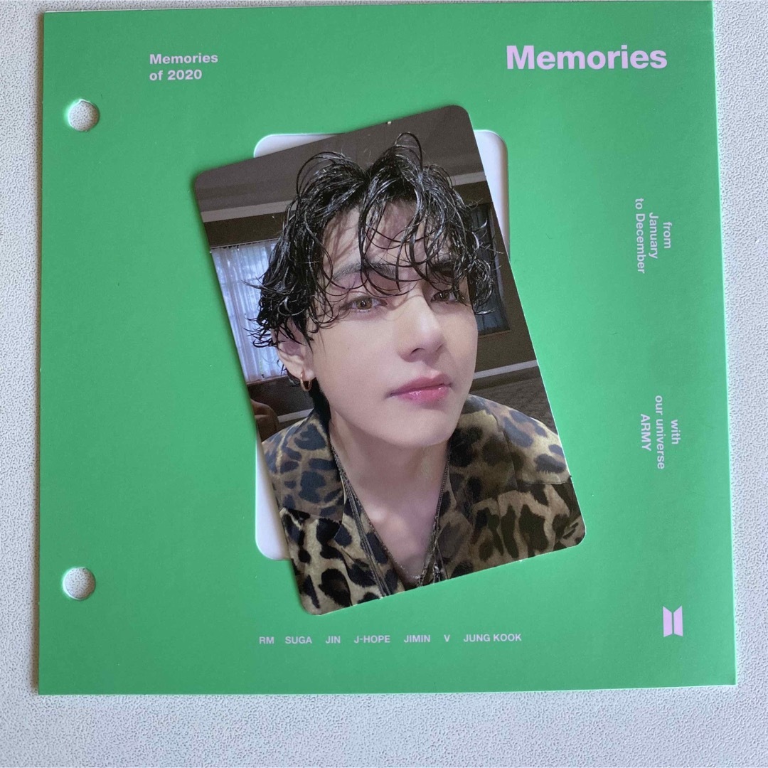 BTS Memories 2020 Blu-ray テヒョン トレカ