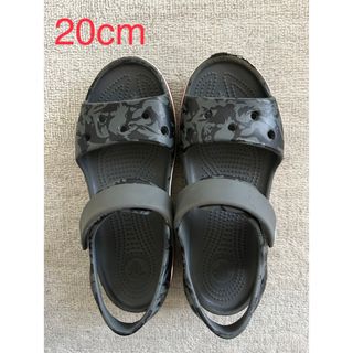 クロックス(crocs)のキッズ　クロックス　サンダル20cm(サンダル)