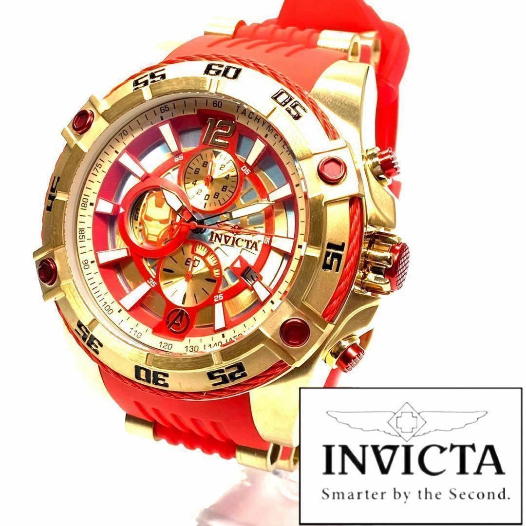 男性用腕時計メンズ駆動方式【定価11万円！】★激レア! ●マーベル! invicta 腕時計 メンズ 新品