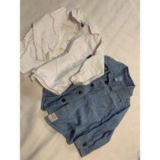 ベビーギャップ(babyGAP)の90サイズシャツ２枚(Tシャツ/カットソー)