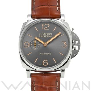 オフィチーネパネライ(OFFICINE PANERAI)の中古 パネライ PANERAI PAM00739 T番(2017年製造) グレー メンズ 腕時計(腕時計(アナログ))