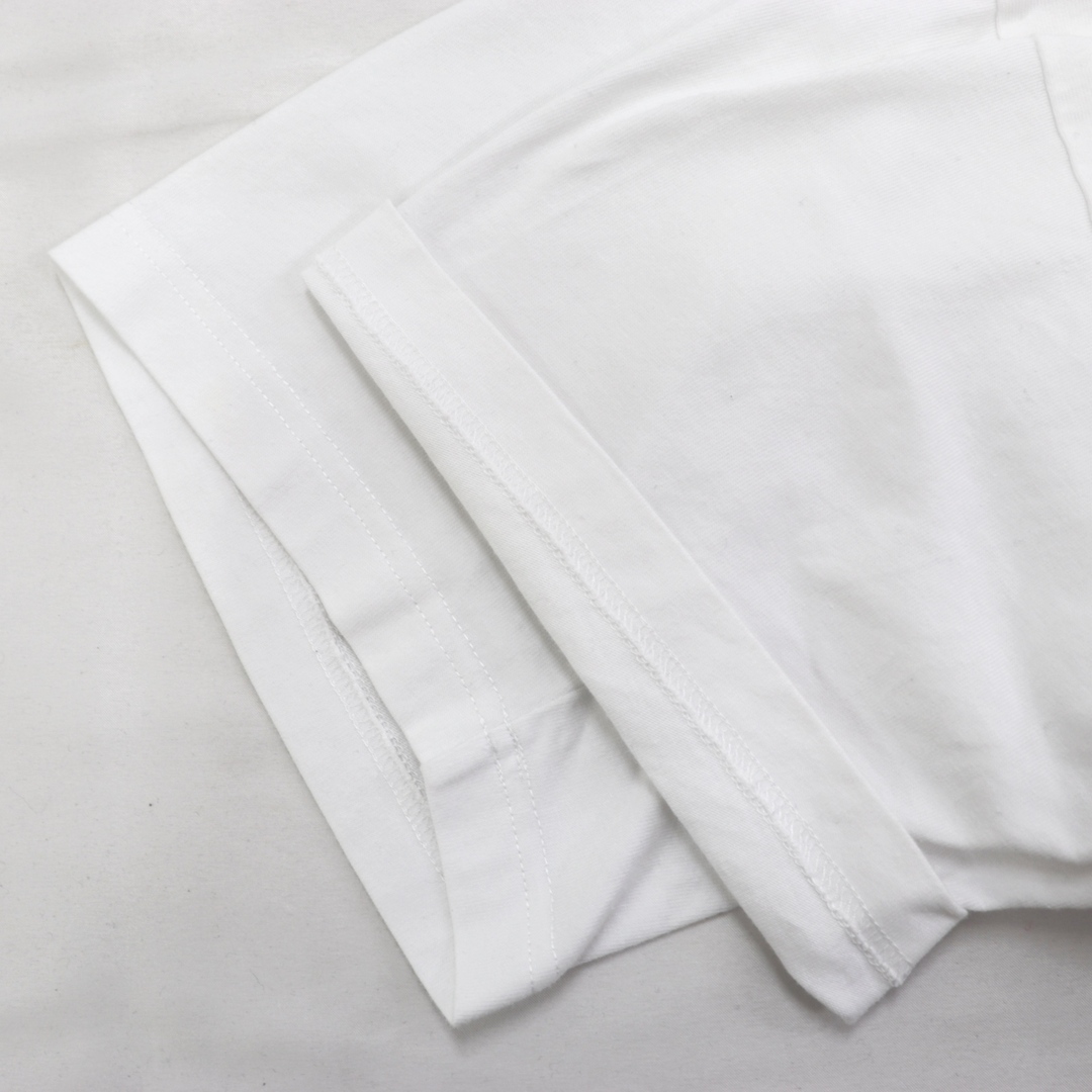 美品 バレンシアガ BB刺繍 半袖Ｔシャツ レディース コットン 白 XS 変形 コットン BALENCIAGA