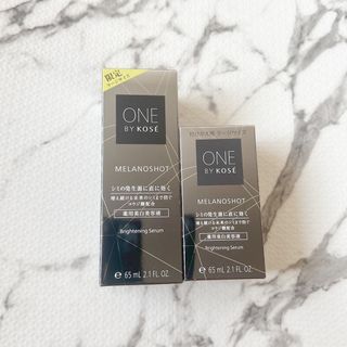 ワンバイコーセー(ONE BY KOSE（KOSE）)のワンバイコーセー メラノショット W ラージ＆レフィルset(美容液)