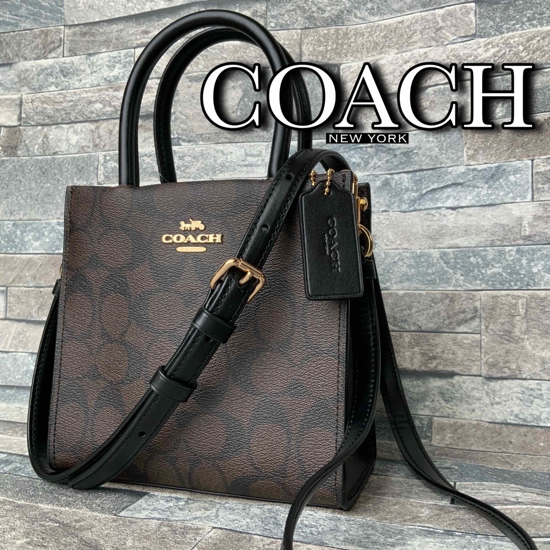 COACH - シグネチャー2WAY クロスボディ《COACH》ミニバッグ ミニ ...