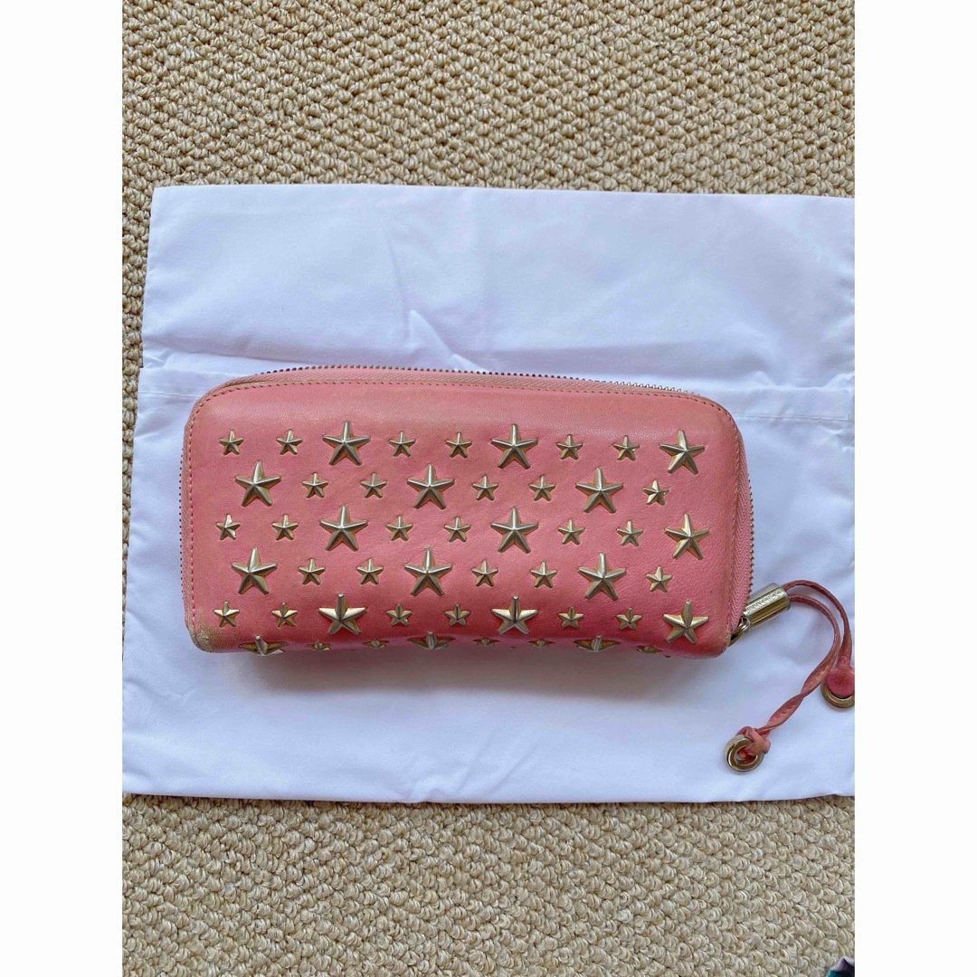 ☆新品未使用品☆ジミーチュー☆Jimmy Choo ピンク長財布-