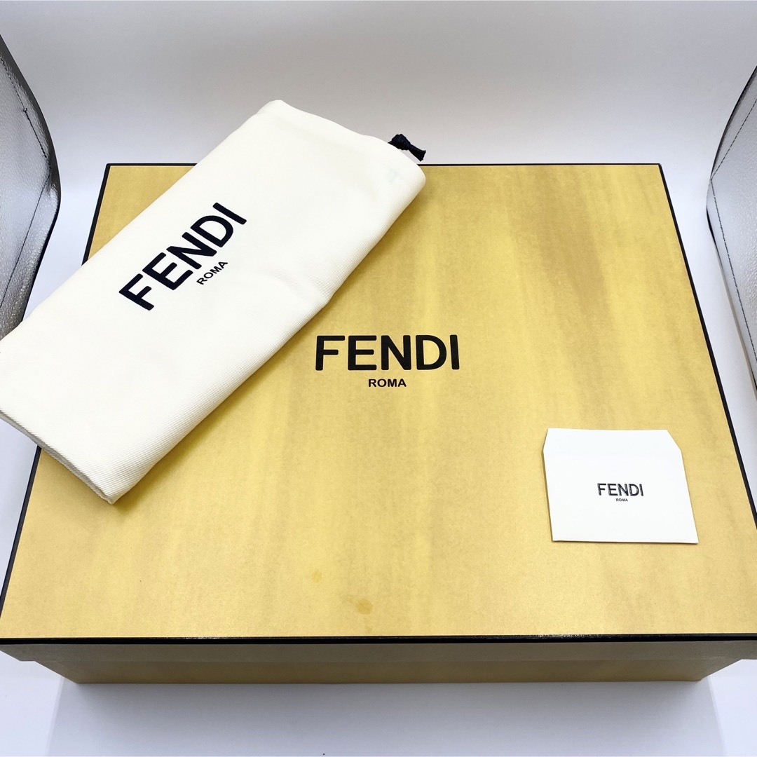 新品未使用！送料込み★FENDI★ドミノ バイカーブーツ FF サイドゴア