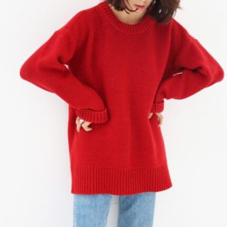 トゥデイフル(TODAYFUL)のCrewneck Big Knit ビッグニット(ニット/セーター)