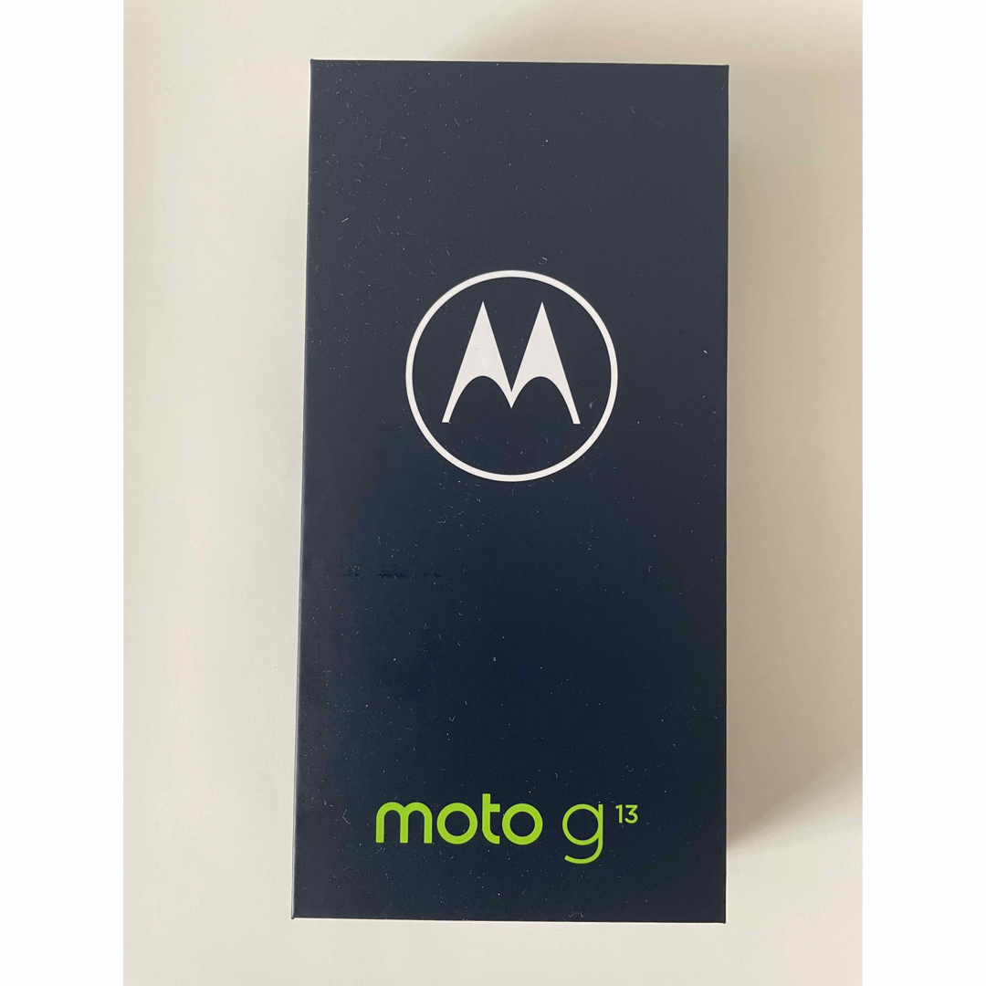 Motorola(モトローラ)のSIMフリー moto g13 新品未使用 スマホ/家電/カメラのスマートフォン/携帯電話(スマートフォン本体)の商品写真