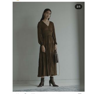 最終値下げ　美品　Ameri Vintage ワンピースフリーサイズ実寸