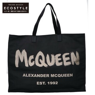 アレキサンダーマックイーン(Alexander McQueen)のアレキサンダーマックイーン グラフィティ ロゴ ナイロン(トートバッグ)
