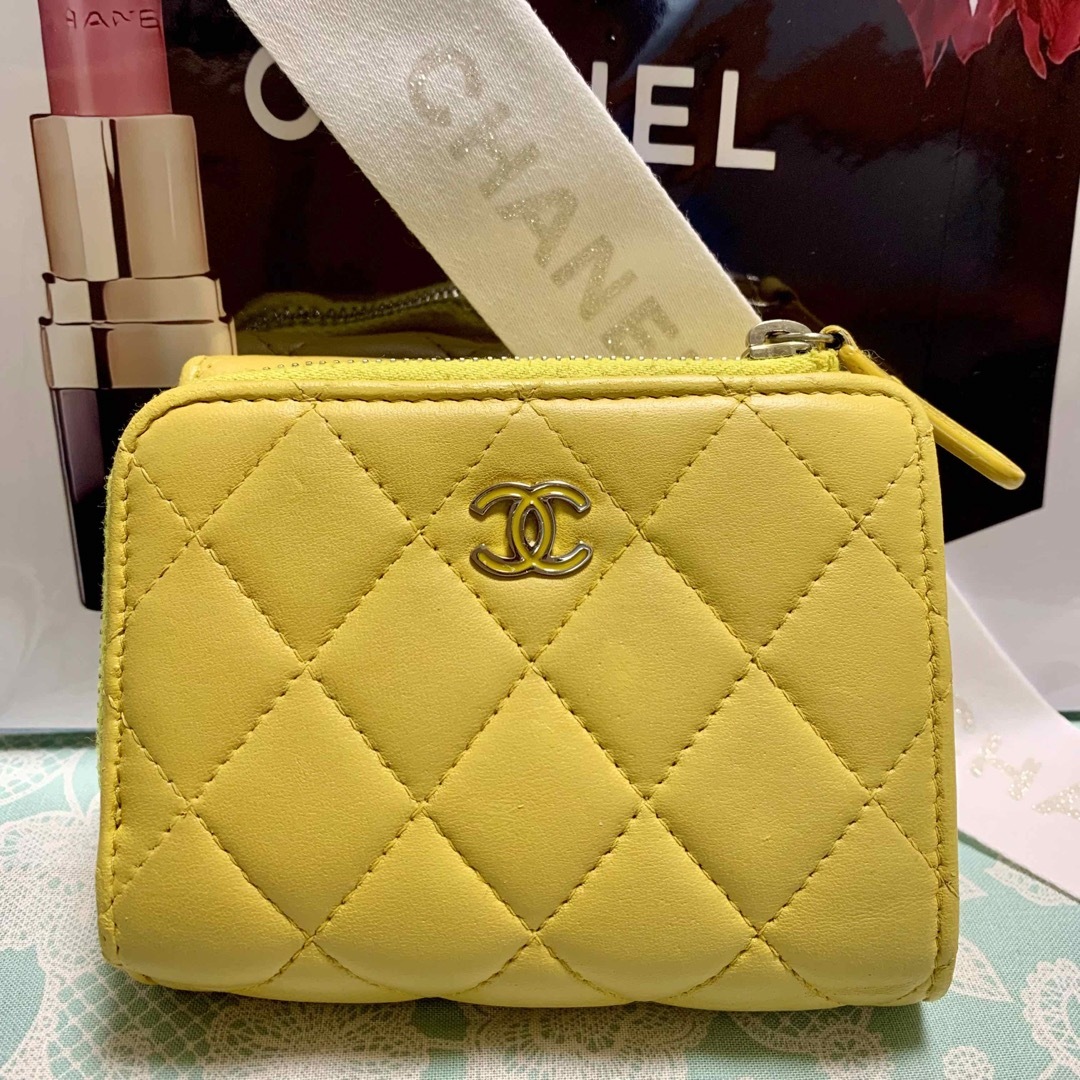 CHANEL - ♡キュート&レア♡ シャネル 三つ折り財布 コンパクト