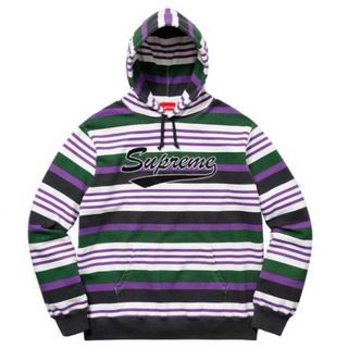 シュプリーム(Supreme)のSupreme Striped Hooded Sweatshirt(パーカー)