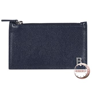 バレンシアガ(Balenciaga)のBALENCIAGA バレンシアガ B LONG COIN AND CARD HOLDER 601348 カードケース フラグメントケース　コインケース ネイビー【中古】(コインケース)