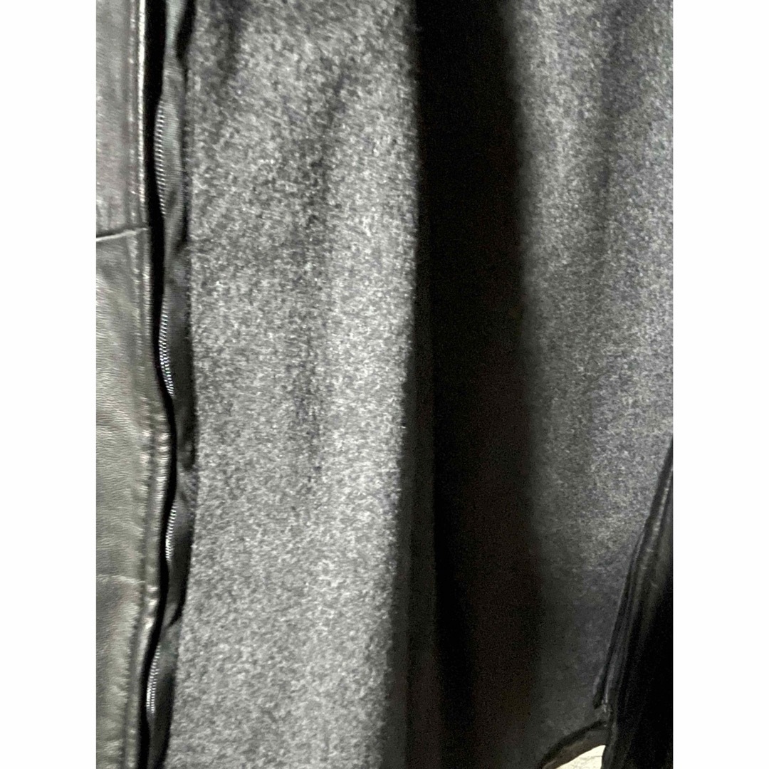 Salvatore Ferragamo(サルヴァトーレフェラガモ)のSalvatore  Ferragamo   ライナー付きレザーコートサイズ48 メンズのジャケット/アウター(その他)の商品写真