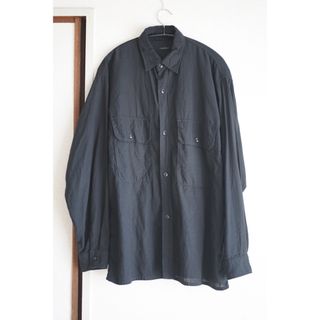 青山直営店限定 22ss COMOLI 黒コモリシャツ 2