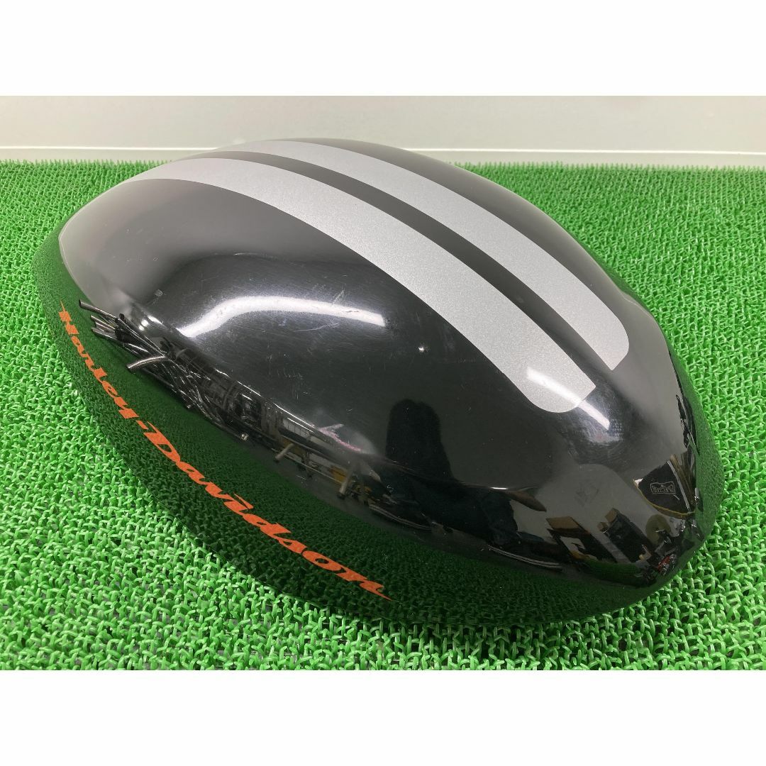 VRSCDX タンクカバー 黒/銀 ハーレー 純正  バイク 部品 V-ROD ナイトロッドスペシャル 修復素材に コケキズ無し 品薄 車検 Genuine:22315895