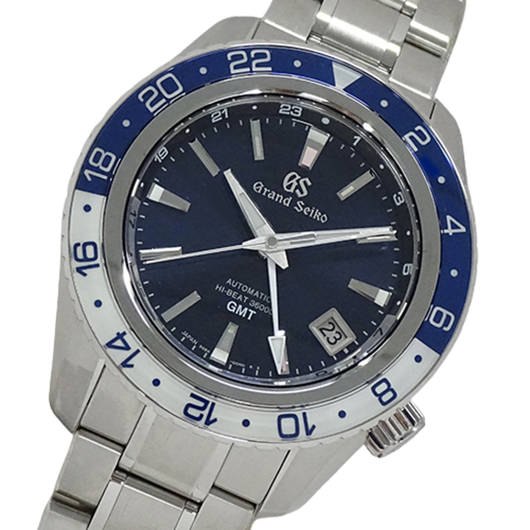 グランドセイコー GRAND SEIKO GS スポーツコレクション 9S86-00K0 SBGJ237 時計 メンズ ブランド メカニカル ハイビート 36000 デイト 自動巻き AT ステンレス SS シルバー ブルー 磨き済み