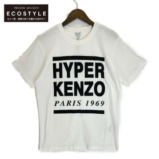 ケンゾー(KENZO)のケンゾー ホワイト HYPER KENZO クルーネックTシャツ M(その他)