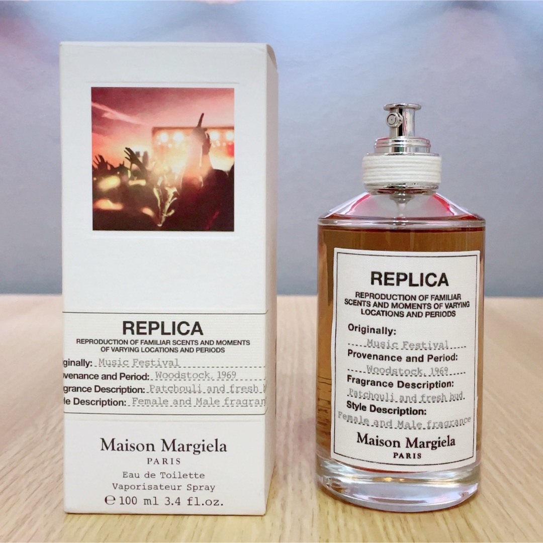 replicaオードトワレ　ミュージックフェスティバル100ml