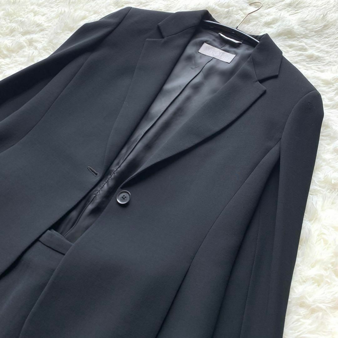Max Mara - 大きいサイズ◎MaxMaraスカートスーツセットアップ黒