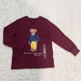 ポロラルフローレン(POLO RALPH LAUREN)の新品 ポロベアバイラルフローレン くまさんプリントロンT 110 子供服 キッズ(Tシャツ/カットソー)