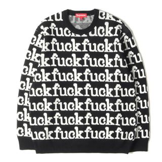 新品 supreme fuck you crewneck サイズL ブラック