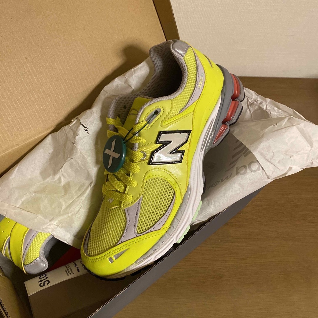 New Balance 2002Rイエロー　24.5cm