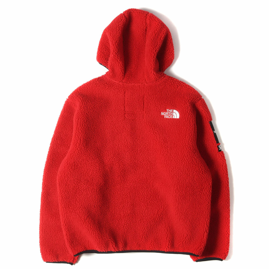 Supreme シュプリーム ジャケット サイズ:M 20AW THE NORTH FACE ノースフェイス Sロゴ フリース ジャケット S  Logo Hooded Fleece Jacket NT62004I レッド 赤 アウター ブルゾン コラボ【メンズ】【中古】