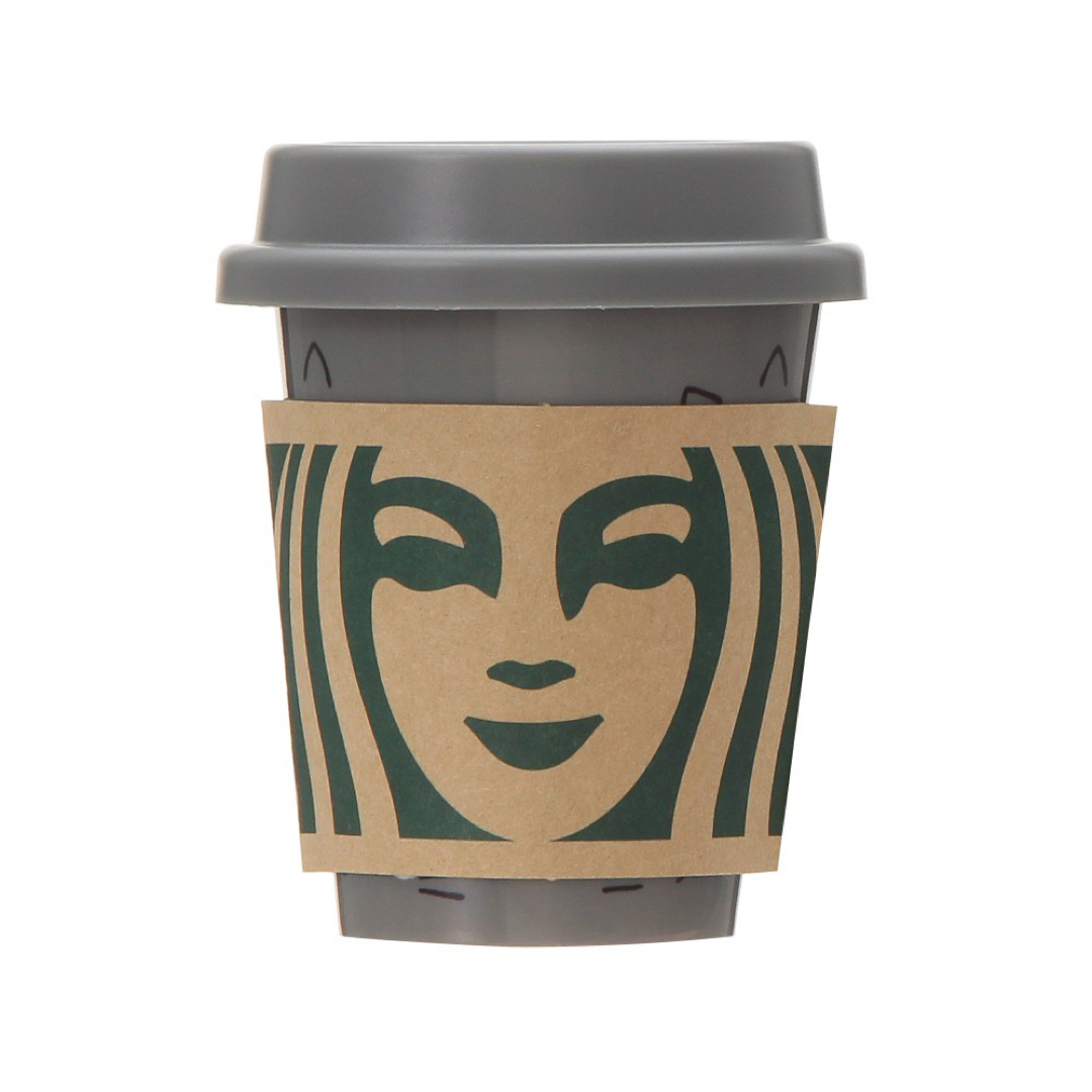 Starbucks Coffee(スターバックスコーヒー)のスターバックス　ハロウィン2023スターバックスミニカップギフトキャット　スタバ インテリア/住まい/日用品のインテリア小物(小物入れ)の商品写真