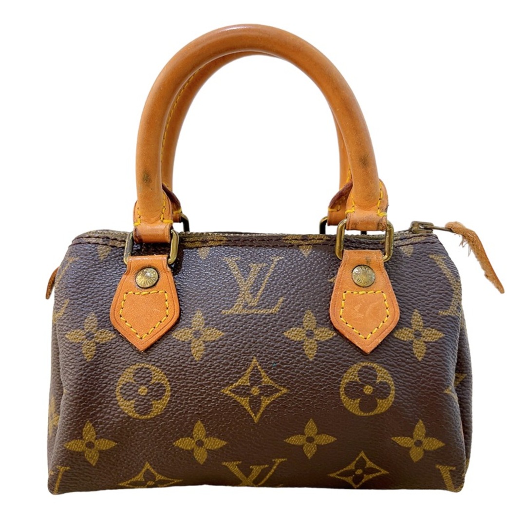 ルイ・ヴィトン LOUIS VUITTON ミニスピーディー M41534 モノグラム ゴールド金具 モノグラムキャンバス レディース ハンドバッグ