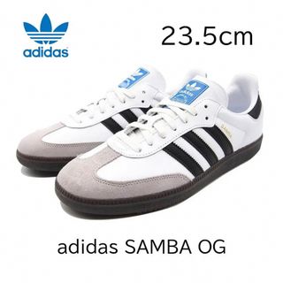 オリジナルス(Originals（adidas）)の【新品】23.5cm adidas SAMBA OG サンバ  ホワイト(スニーカー)