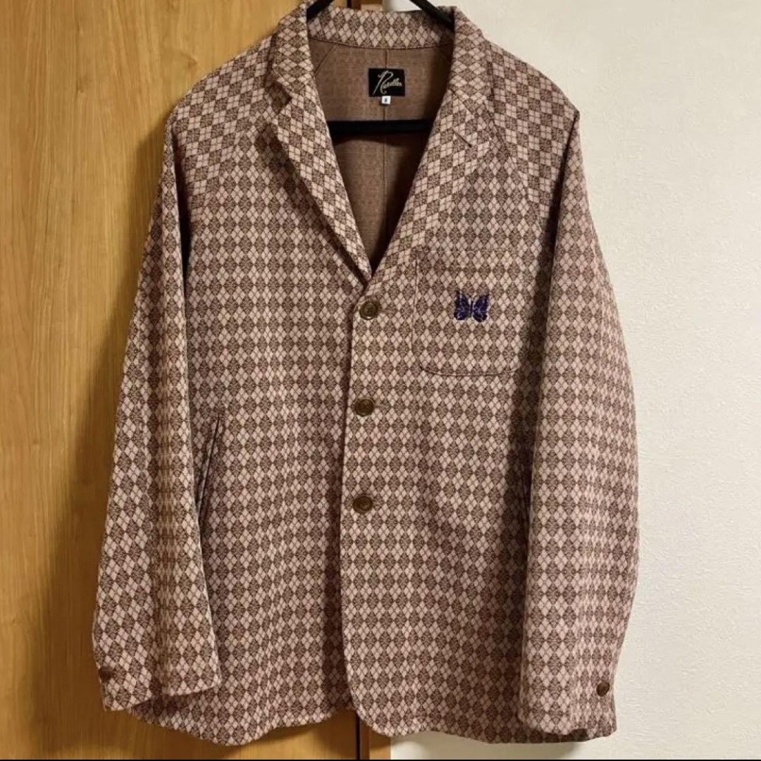 Needles studious別注 raglan jacket poly jq-