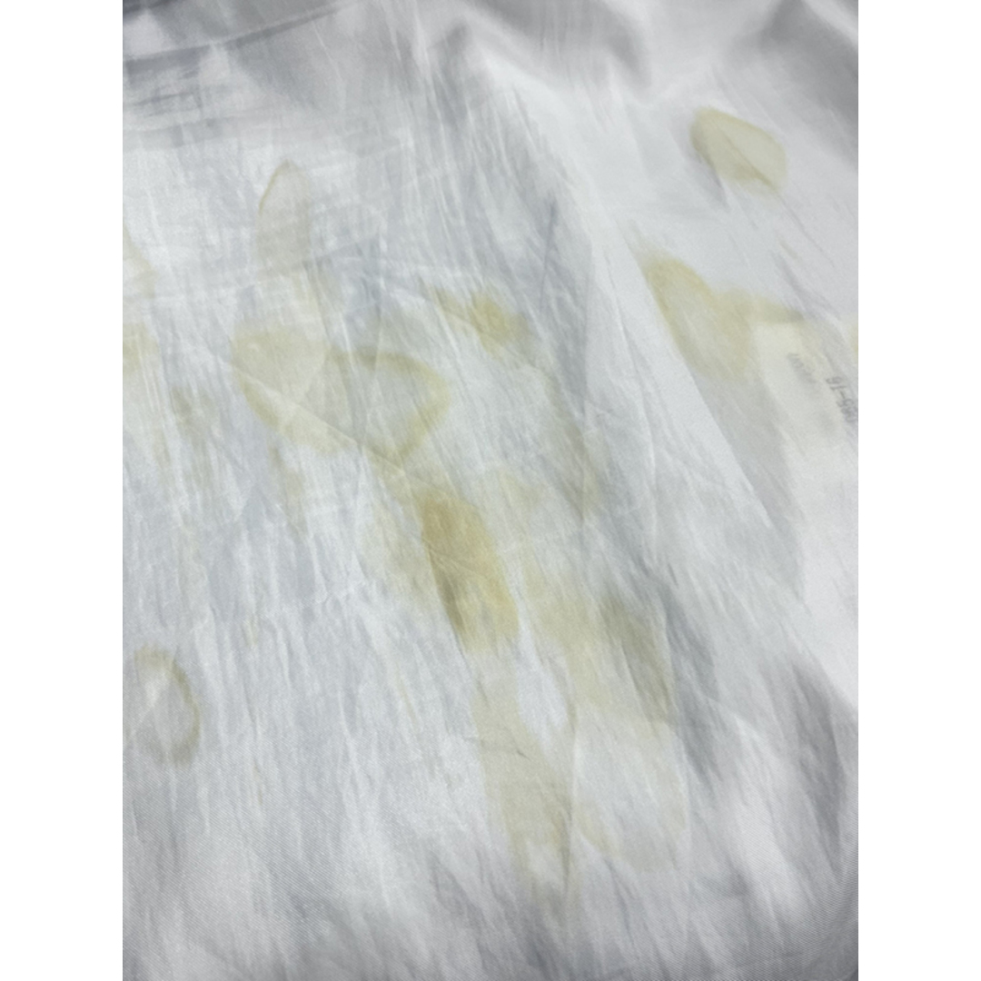 near.nippon(ニアーニッポン)のnear.nippon  ニアーニッポン 総柄ポリエステルプリーツスカート ホワイト 38 レディースのスカート(ロングスカート)の商品写真