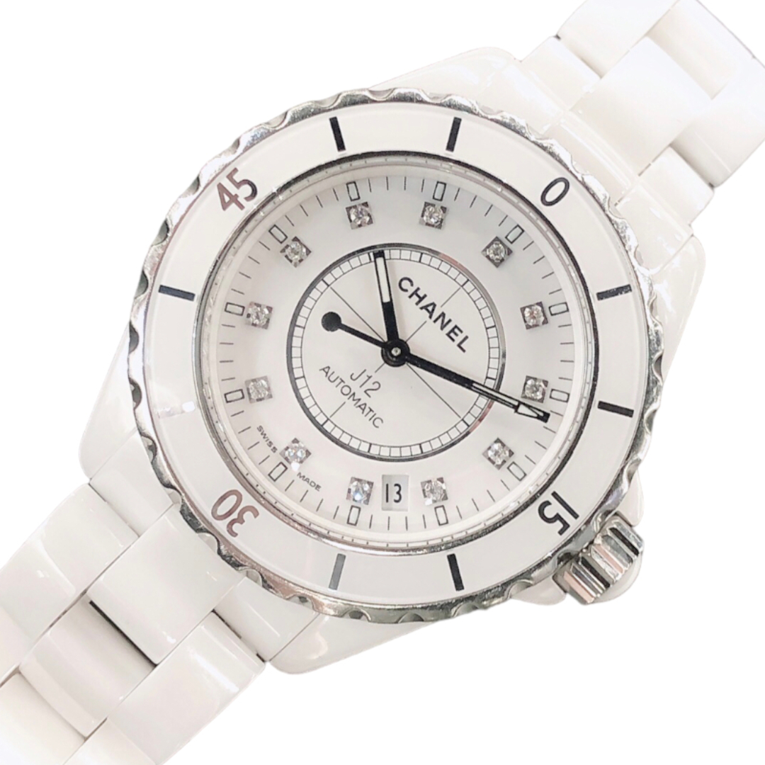 シャネル CHANEL J12 H1629 ホワイトセラミック 自動巻き レディース 腕時計