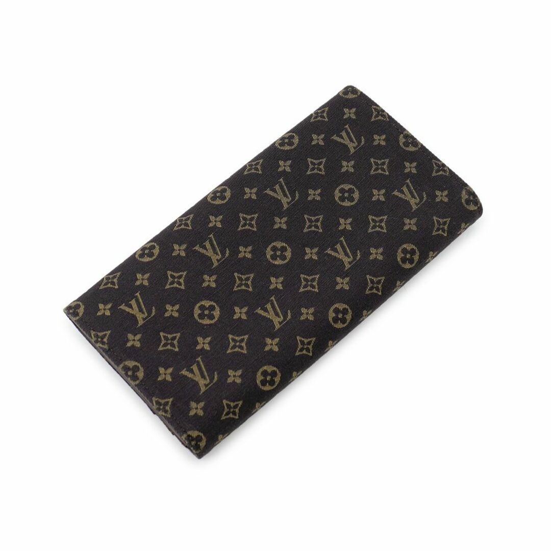 LOUIS VUITTON(ルイヴィトン)の未使用品 ルイ ヴィトン ポルトフォイユ・サラ 長財布 M95234 モノグラム・ミニラン エベヌ ゴールド金具 レディースのファッション小物(財布)の商品写真